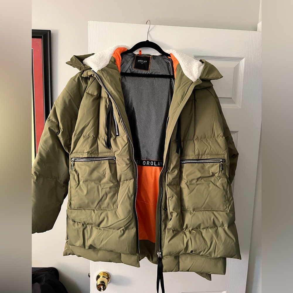 Arolay Women's Olive Ski Jacket